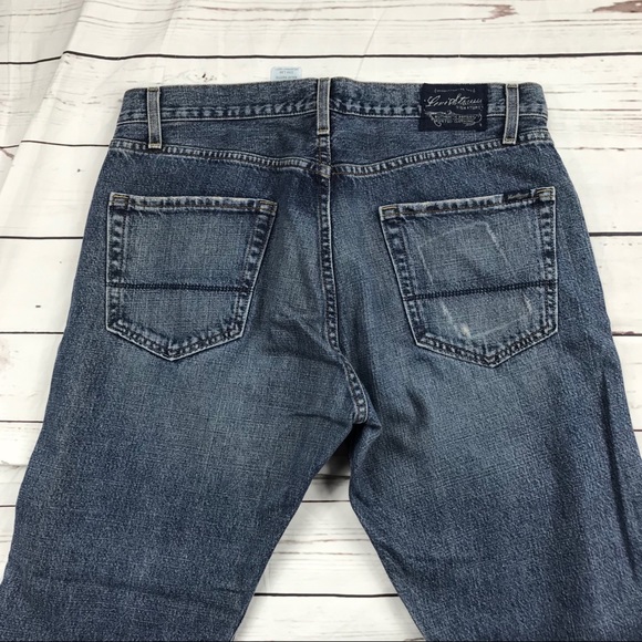 Women’s Levi’s Strauss 34x30 Low Straight Jeans T - Picture 2 of 8